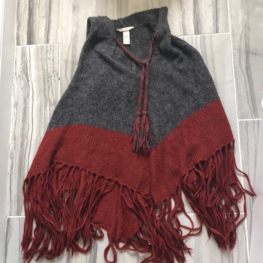 H&M | Hooded Poncho